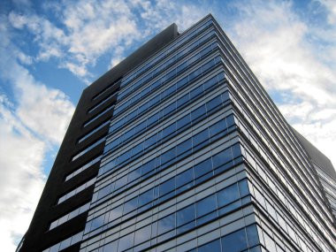 Modern ofis binası - cephe