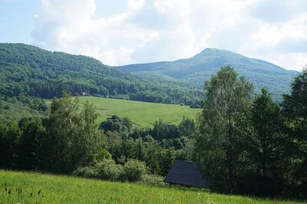 Montagne Bieszczady in Polonia — Foto Stock