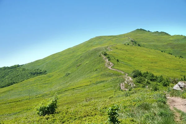 Bieszczady / Montanhas Poloniny na Polônia — Fotografia de Stock