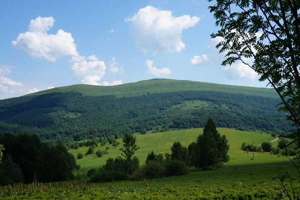 Montagne Bieszczady in Polonia — Foto Stock