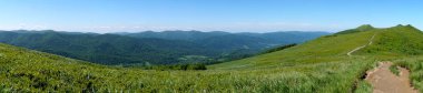 Bieszczady Dağlar, Poloniny dağlar - panorama