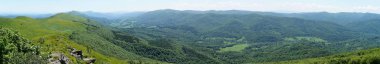 Bieszczady Dağlar, Poloniny dağlar - panorama