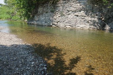 Dağ nehir temiz / akış
