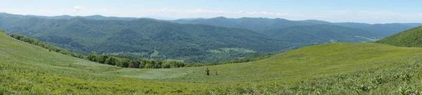 Bukovské vrchy, Poloniny hory - panorama — Stock fotografie