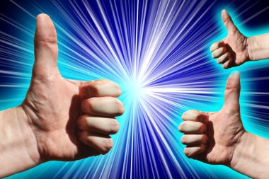 İşaret, insan elinin Tamam