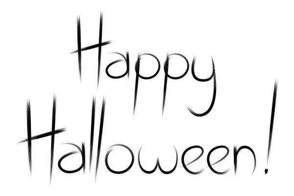 Feliz Halloween - conceito tipográfico — Fotografia de Stock
