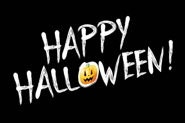 Feliz Halloween - conceito tipográfico — Fotografia de Stock