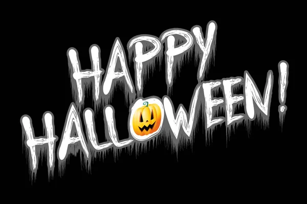 Buon Halloween - concetto tipografico — Foto Stock