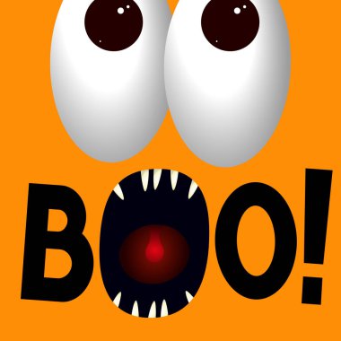 Boo - Cadılar Bayramı afiş / afiş