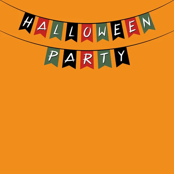 Halloween party poster/ banner