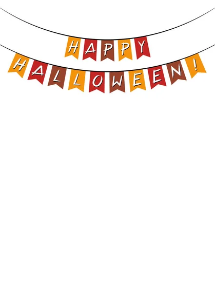 Happy Halloween poster / banner — стоковое фото