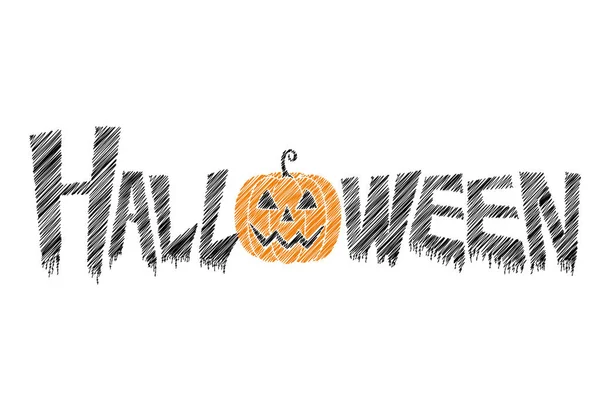 Tipografía de Halloween —  Fotos de Stock