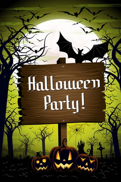 Halloween Party - banner/ poster