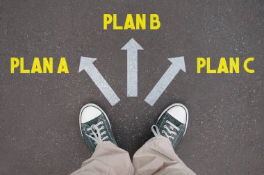 Ayakkabı, eğitmenler - A planı, B planı, C planı