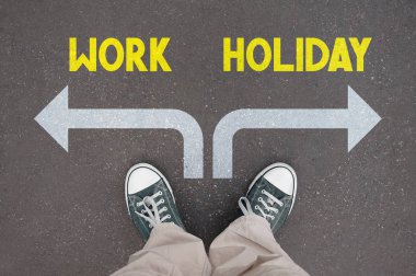 Ayakkabı, eğitmenler - iş, tatil