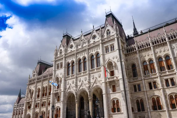 Hungary, Budapest - May 24, 2019: Parliament in Budapest - historical building