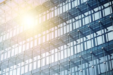 Modern ofis binası cephesi