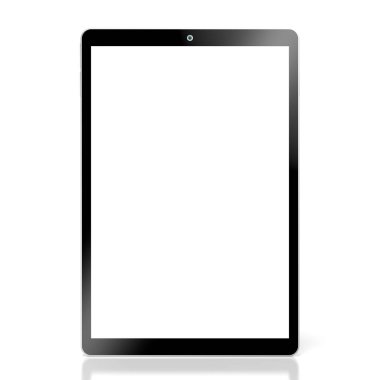 boş ekran ile 3D brandless tablet