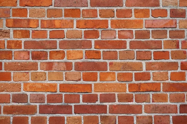 Eski kırmızı tuğla duvar - arka plan olarak büyük