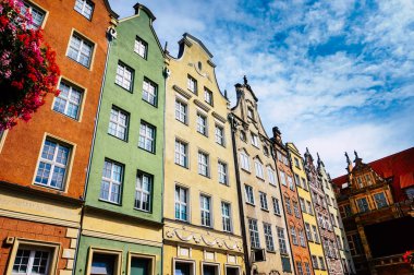 Old Town in Gdansk - tenements, Poland clipart