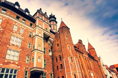 Gdansk, Polonya 'daki eski bir kasaba