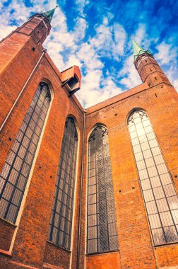 St. Mary Katedrali, Gdansk'taki Eski Şehir, Polonya