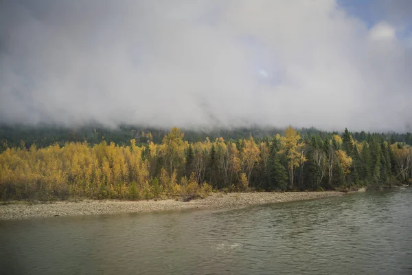 Vista Autunnale Nella Campagna Della Columbia Britannica — Foto Stock