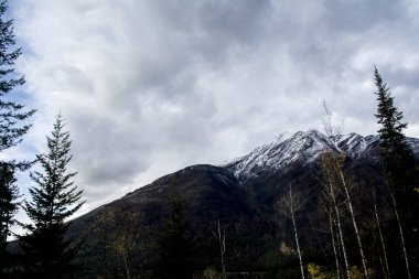Rocky Dağları'nin kar kaplı