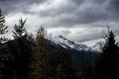 Rocky Dağları'nin kar kaplı