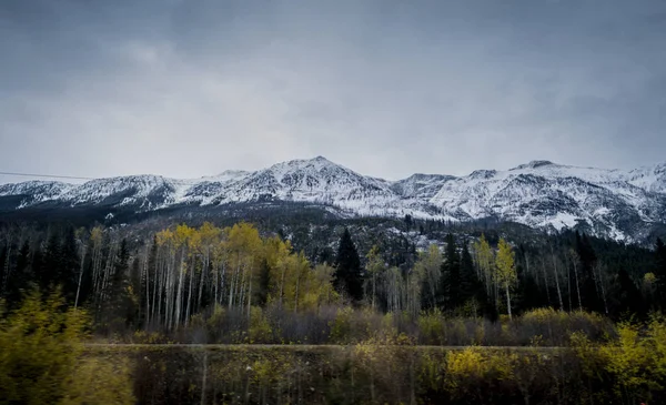 Canadian Rocky Mountains Late Autumn — Stock Photo, Image