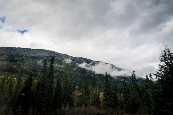 Karanlık bir dağ sırtta