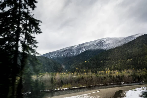 Kanada Rocky Dağları, parlak bir gün