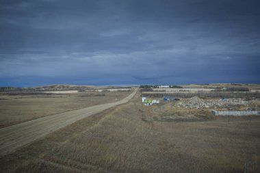 Toprak yol için ufuk