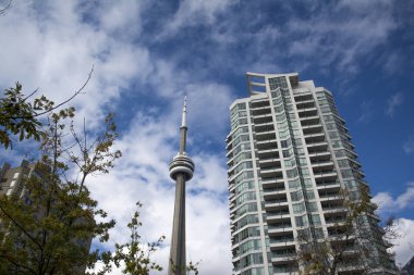 Downtown Toronto gökdelenler