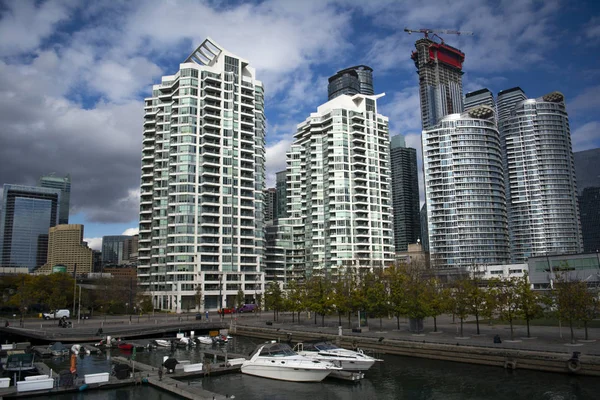 Toronto Cityscape View Marina — Stock Photo, Image