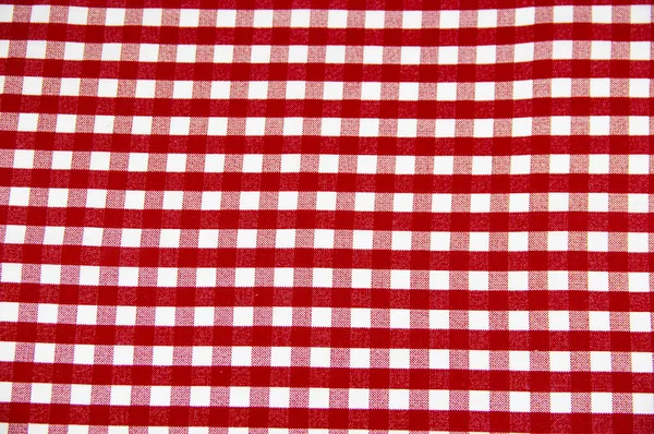 Texture of white fabric in a red cell. — Stock Image Texture of white fabric in a red cell. Royalty Free Stock Images