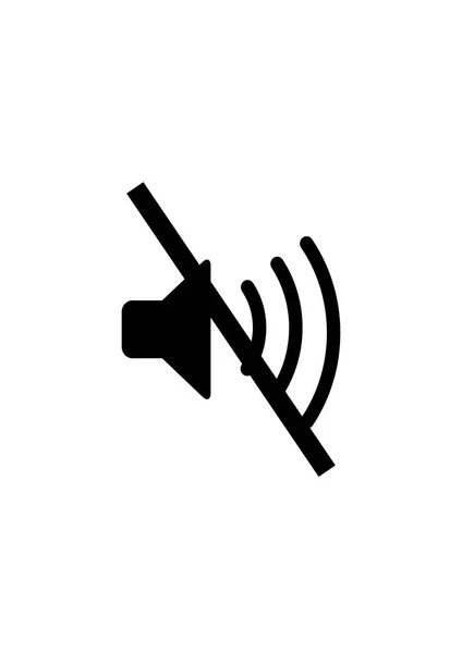 Haut-parleur audio avec un panneau à bande noire . — Image vectorielle