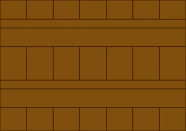 Textuur Van Het Houten Hek Van Planken Achtergrondbeeld Vector Een — Stockvector