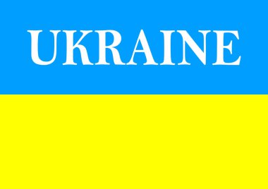 Ukrayna 'nın ulusal bayrağı sarı ve mavidir. Ukrayna 'nın devlet standardı. Vektör görüntüsü. Metin için şablon. Ukrayna 'nın Bağımsızlık Günü. Meydan. Poster. Arkaplan resmi. Gelenekler.
