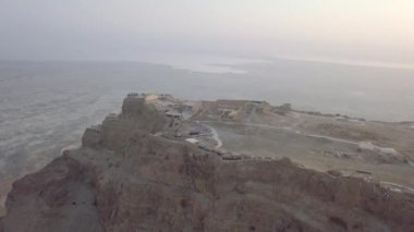 Herods palase ve peyzaj arkasında