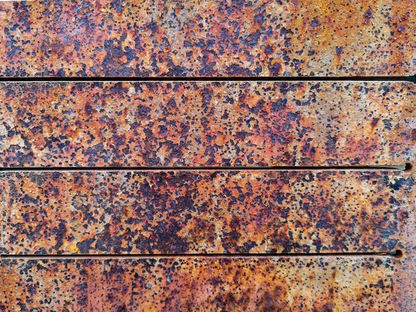 Rusty metal background with rough texture — Stock Photo, Image