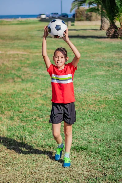 Niña jugando — Foto de Stock