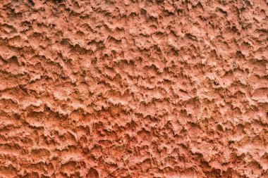 Soyut duvar kağıdı grunge düzensiz kırmızı çimento duvar.