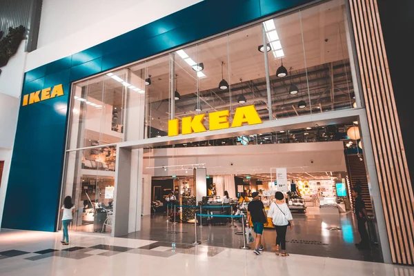Nonthaburi Tailandia Julio 2018 Entrada Ikea Store Bang Yai Centro — Foto de Stock
