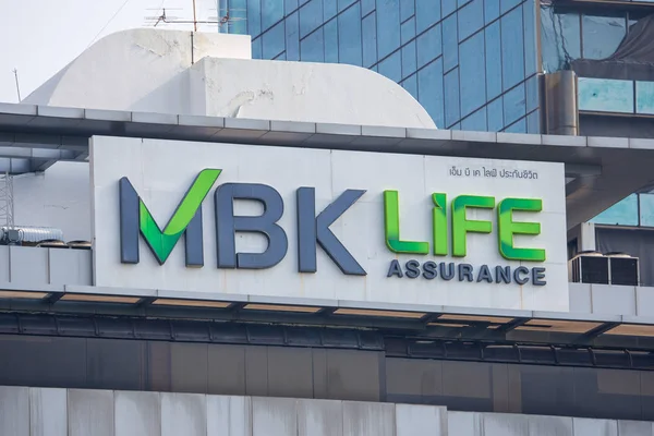 Bangkok Tailandia Septiembre 2019 Mbk Life Assurance Public Company Limited — Foto de Stock