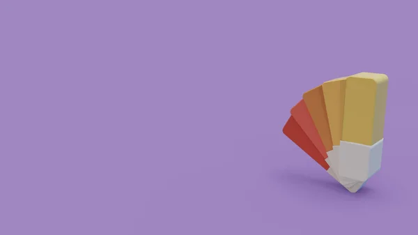 Icono Del Sampler Color Aislado Sobre Fondo Púrpura —  Fotos de Stock