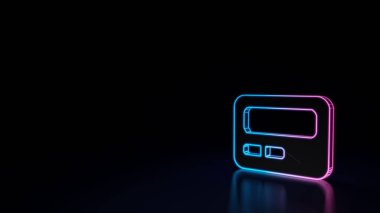 çağrı cihazı 3D simgesi