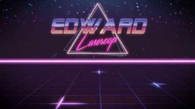 ilk adı Edward synthwave tarzı