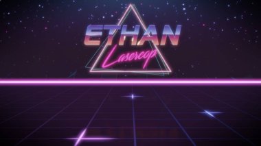 ilk adı Ethan synthwave tarzı