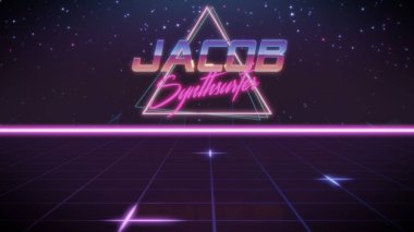 adı Jacob synthwave tarzı